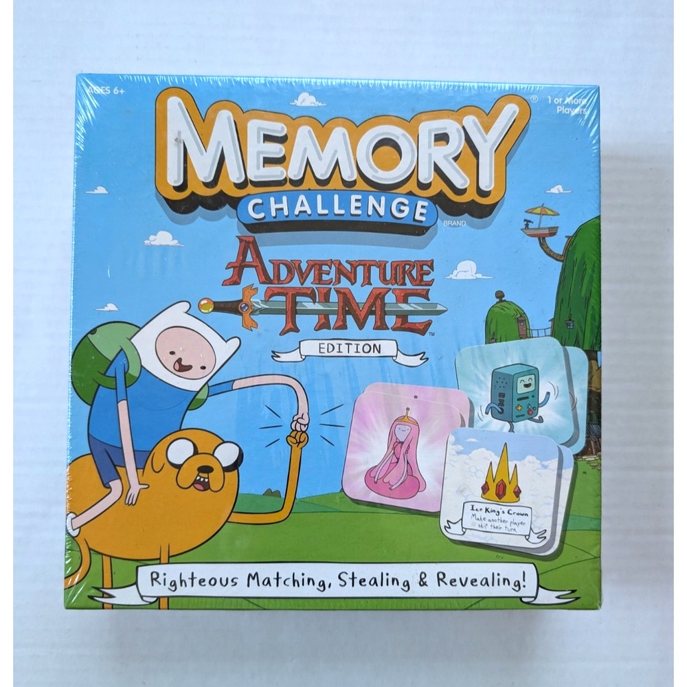 Memory Challenge Adventure Time Edition Hasbro USAopoly NEW SEALED
